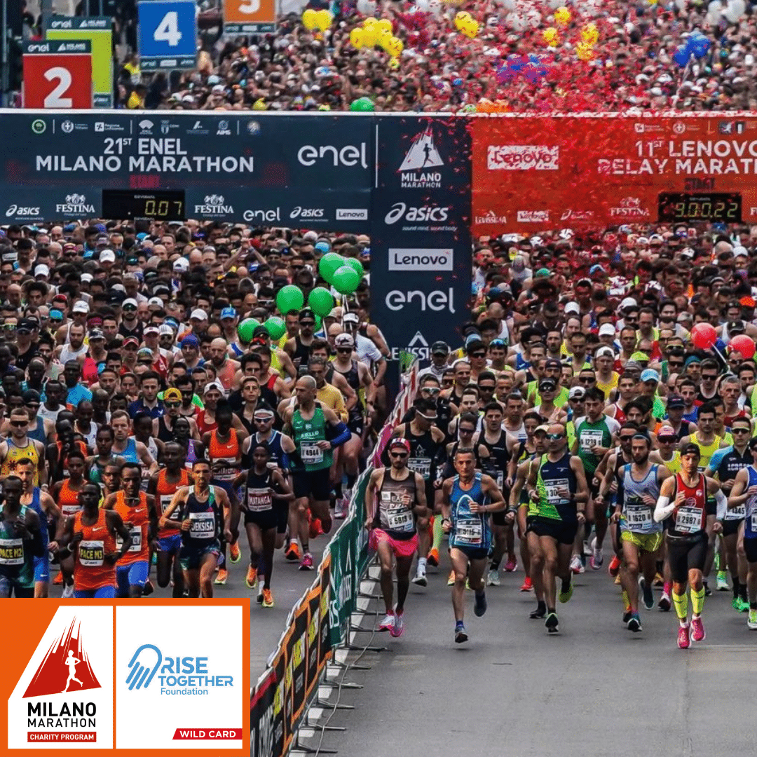 Rise Together Foundation - Charity Partner Program - Milano Marathon 2023|||