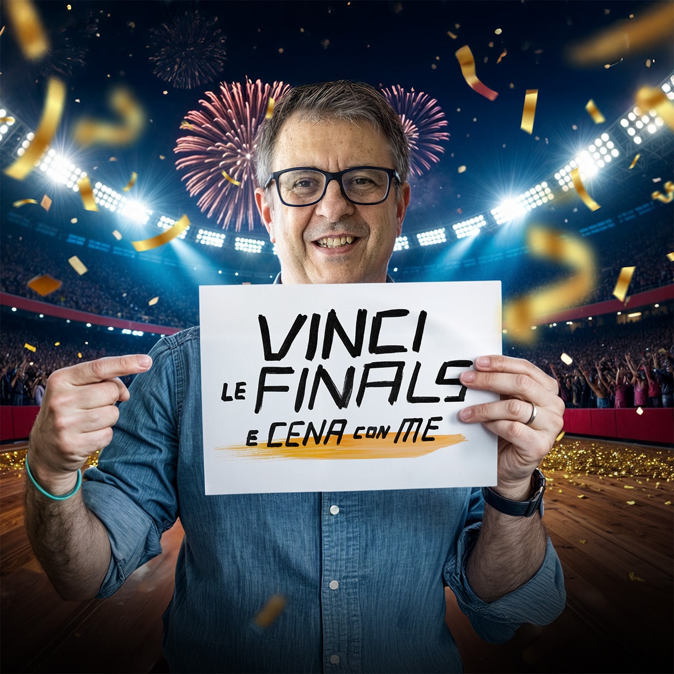 Partecipa al contest NBA Finals 2025 con Flavio Tranquillo